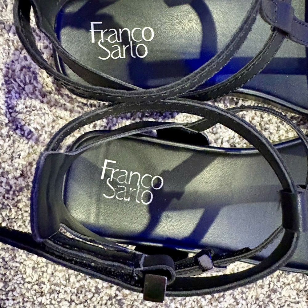 Franco Sarto Evan Gladiator Sandals New - Picture 3 of 7